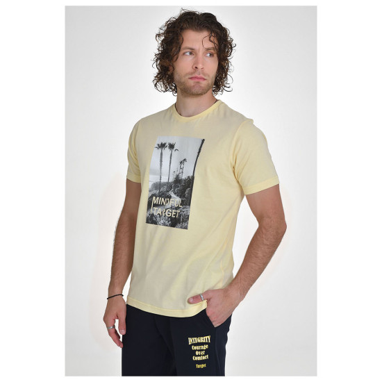 Target Ανδρική κοντομάνικη μπλούζα T-Shirt Single Jersey "Mindful" Target Ανδρική κοντομάνικη μπλούζα T-Shirt Single Jersey "Mindful"